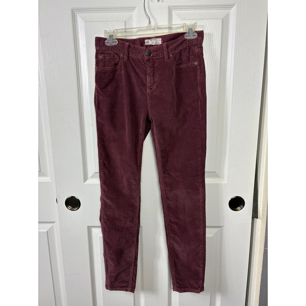 Free People Women's Corduroy Pants Skinny Size 26